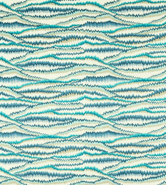 Tremolo Fabric by Harlequin Azure/Ink