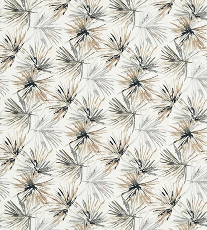 Aucuba Fabric by Harlequin Steel / Jet