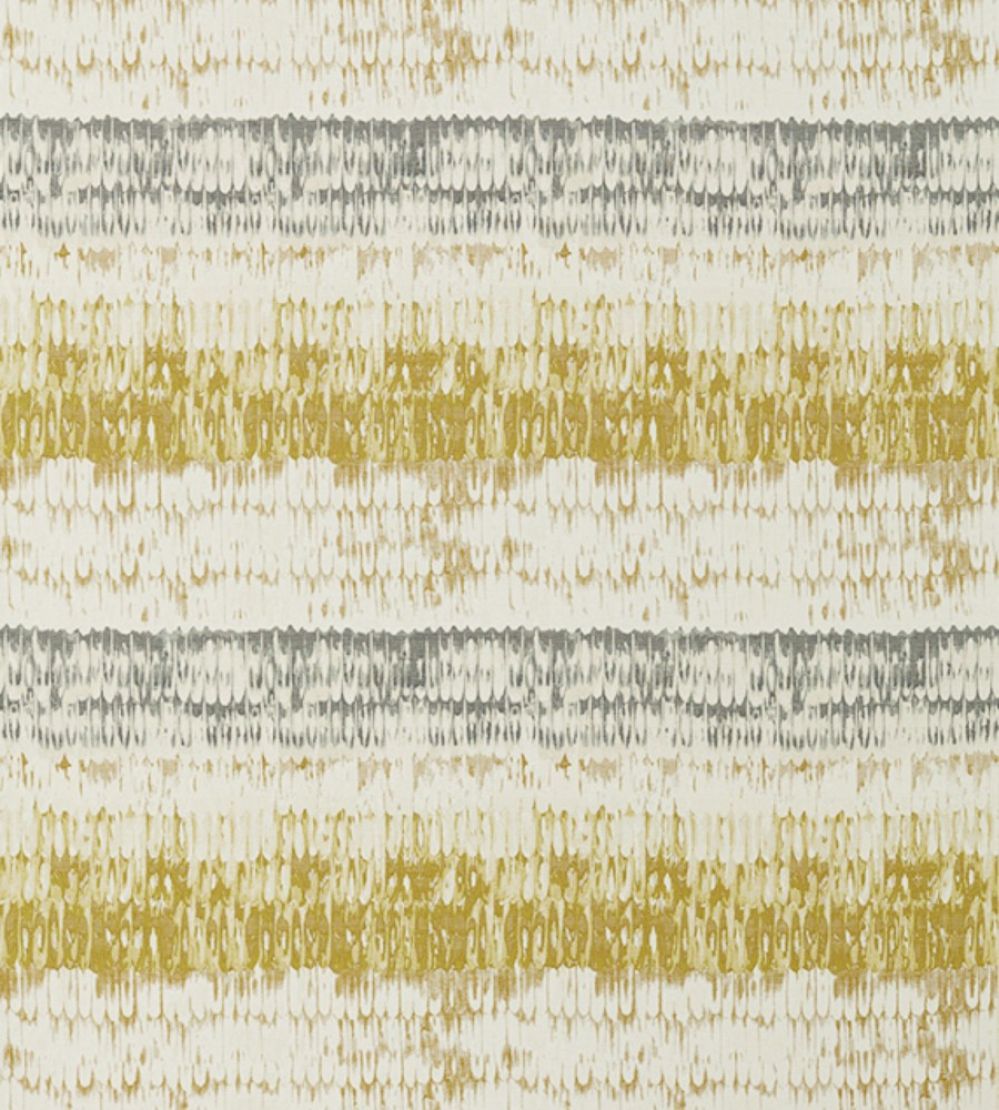 Pontia Fabric by Harlequin Ochre / Steel