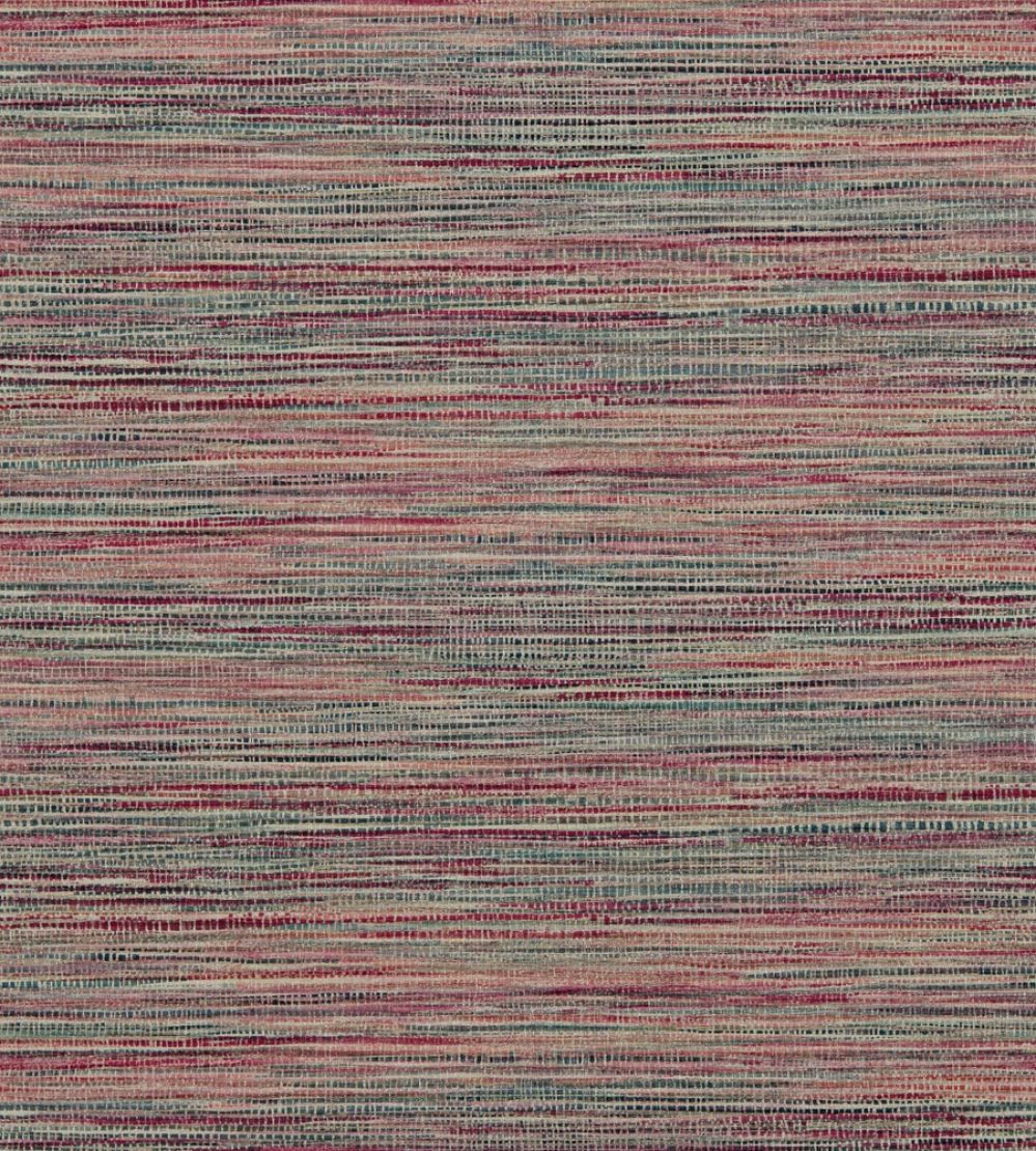 Affinity Wallpaper by Harlequin Cerise / Teal