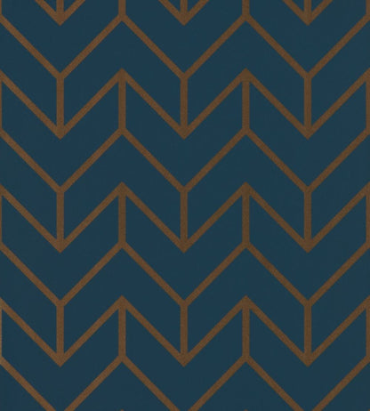 Tessellation Wallpaper by Harlequin Marine / Copper