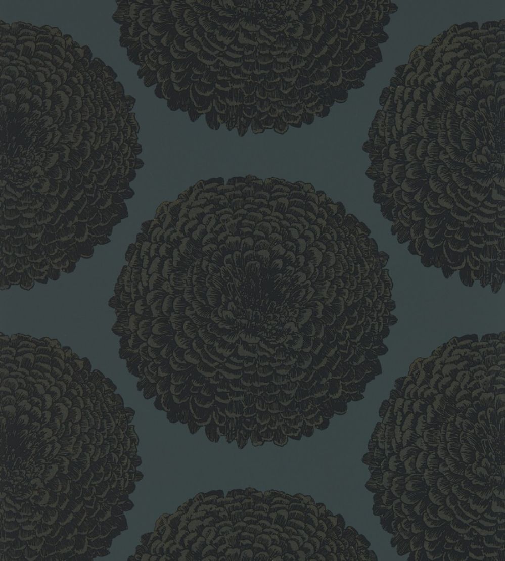 Elixity Wallpaper by Harlequin Onyx