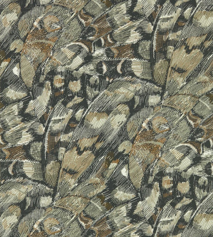 Lamina Wallpaper by Harlequin Onyx/Bronze