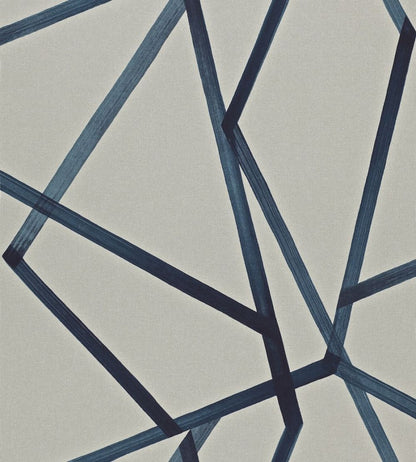 Sumi Wallpaper by Harlequin Linen/Indigo