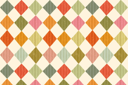 Harlequin Multi mural by Hovia