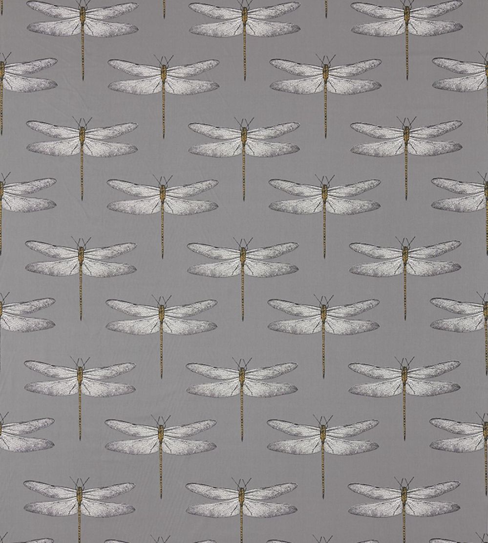 Demoiselle Fabric by Harlequin Graphite/Almond