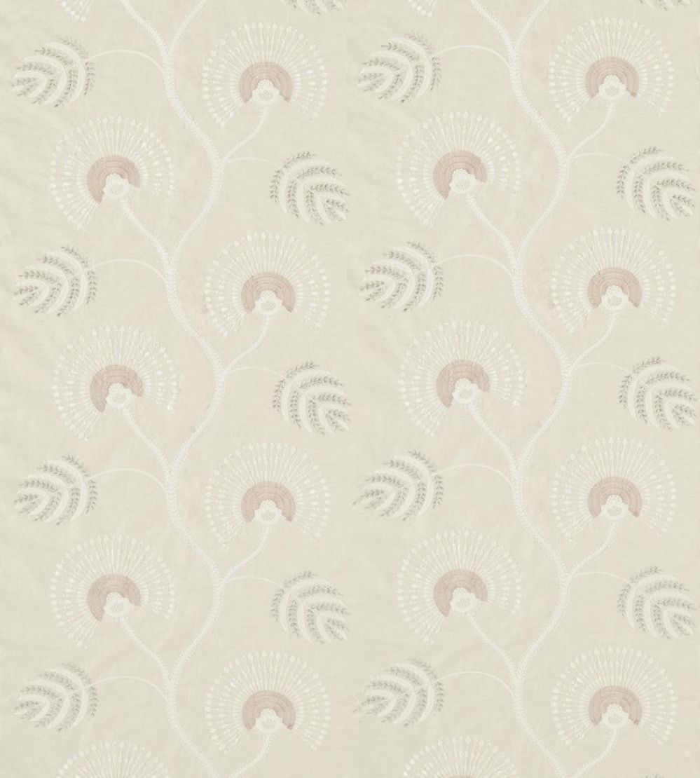 Louella Fabric by Harlequin Rose Quartz/Pearl