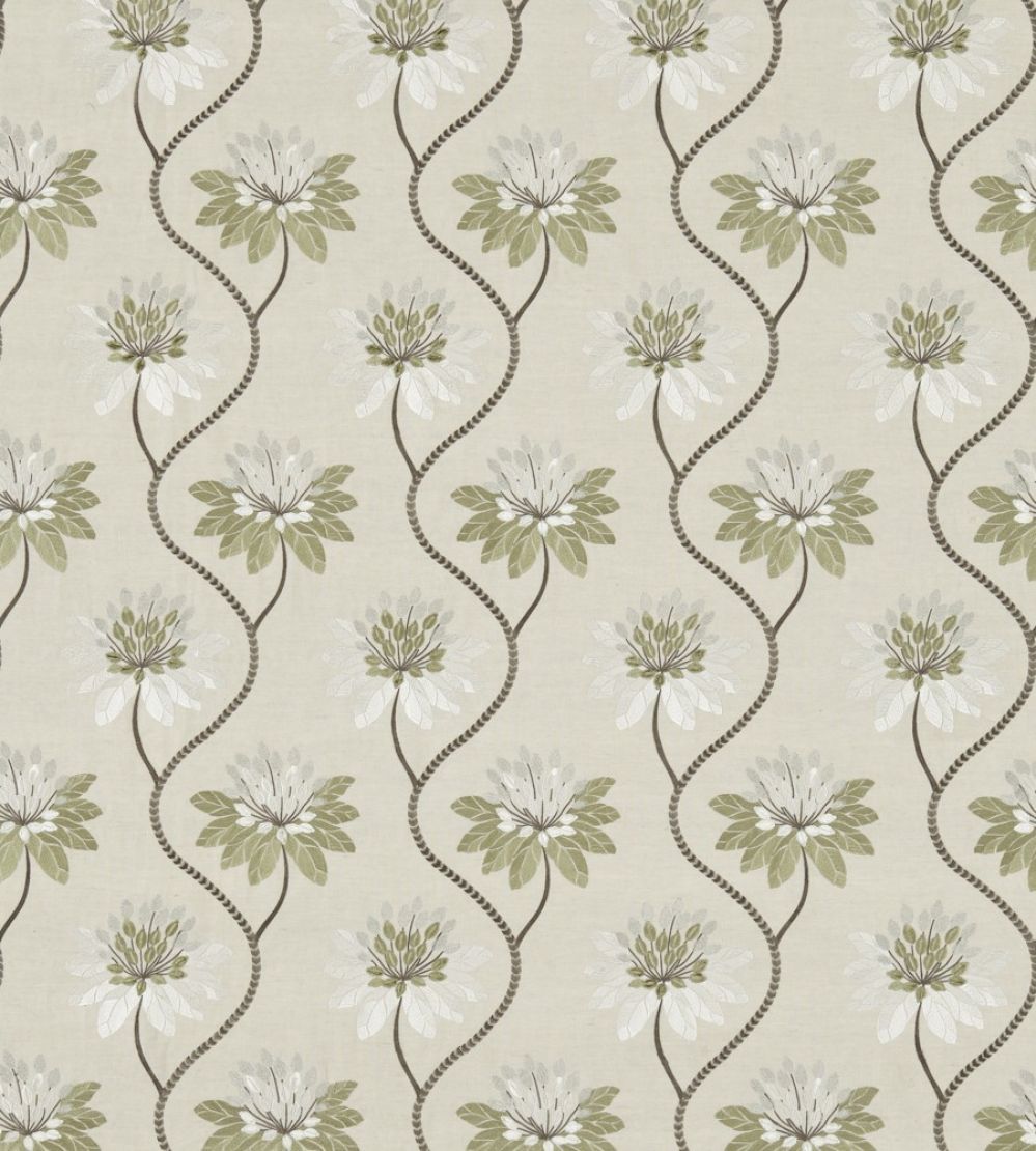 Eloise Fabric by Harlequin Avocado