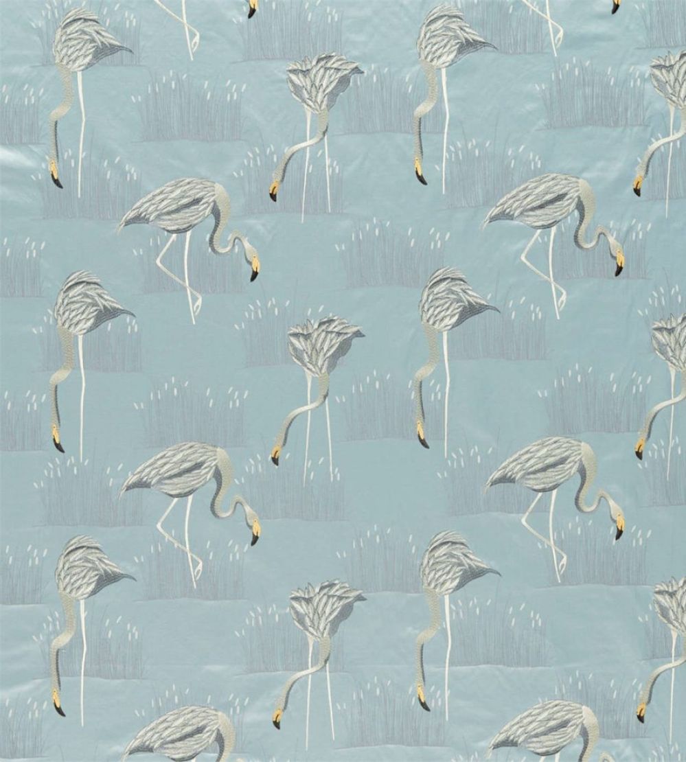Salinas Fabric by Harlequin Glacier/Silver