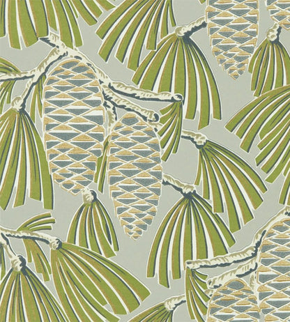 Foxley Wallpaper by Harlequin Fern Stone