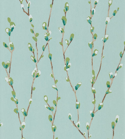 Salice Wallpaper by Harlequin Mint/Emerald