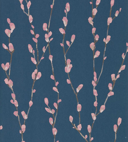 Salice Wallpaper by Harlequin Rose/Navy