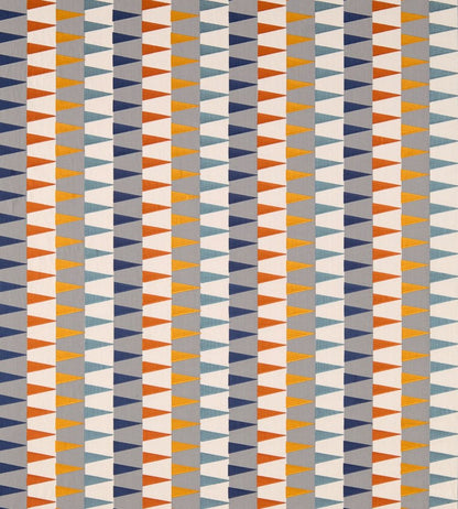 Azul Fabric by Harlequin Rust/Navy/Nordic