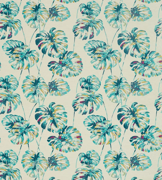 Kelapa Fabric by Harlequin Lagoon/Cerise