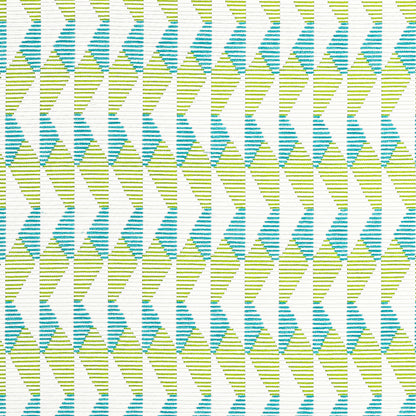 Harper Fabric by Thibaut in Capri & Kiwi (W81601)