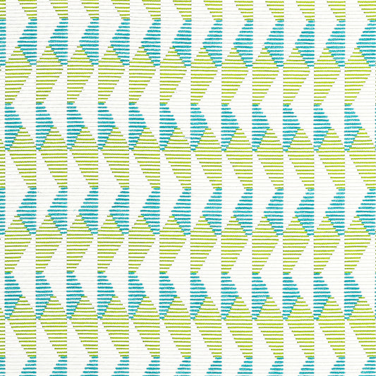 Harper Fabric by Thibaut in Capri & Kiwi (W81601)