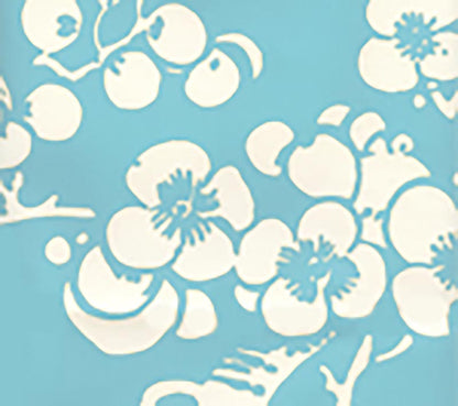Hawthorne Reverse New Blue wallpaper by China Seas
