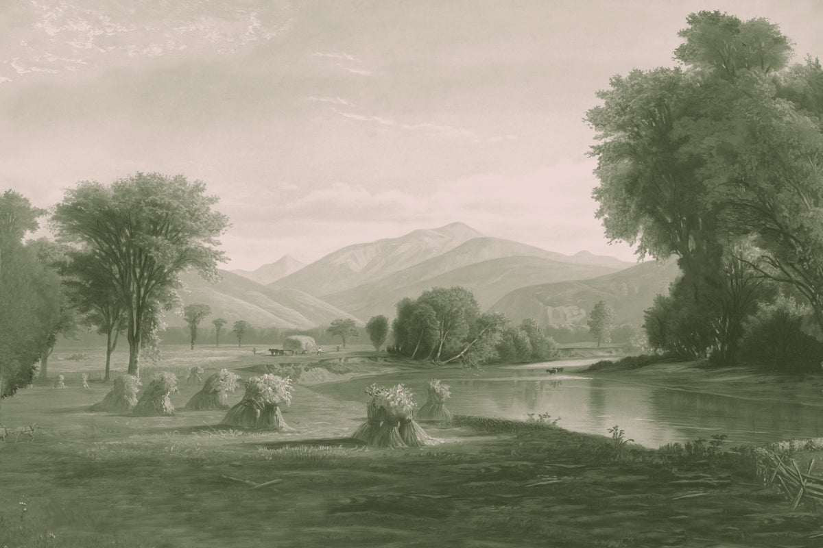 Hayfield Green mural by Hovia