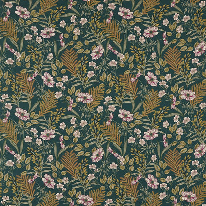 Hazelbury Forest linen fabric by Clarke & Clarke