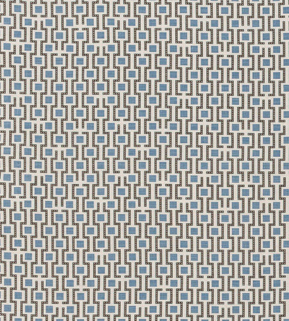 Hector Fabric by Vanderhurd Azure/Natural