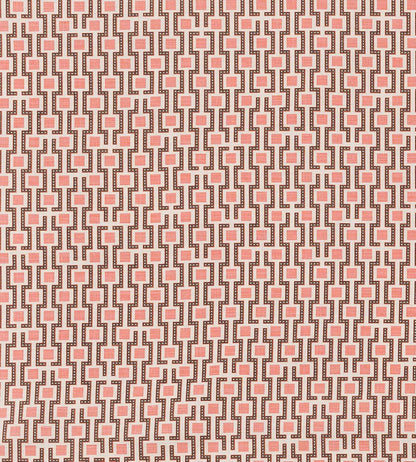 Hector Fabric by Vanderhurd Pomegranate/Natural
