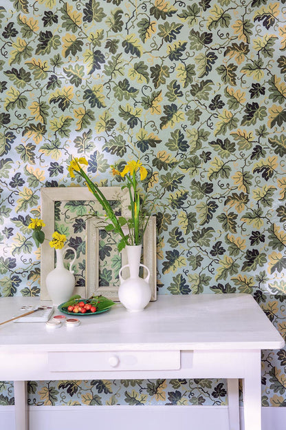 Hedera Wallpaper by Pierre Frey shown in a room setting (view 2)