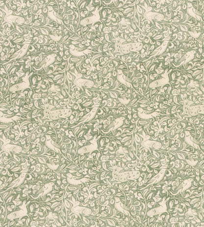 Hedgerow Fabric by Mulberry Home Emerald