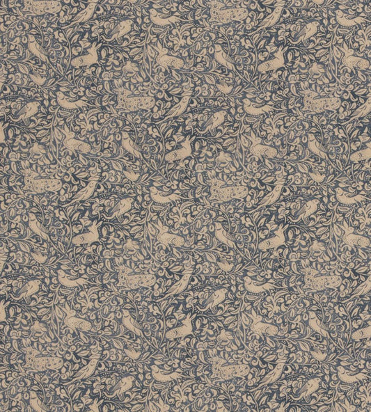 Hedgerow Fabric by Mulberry Home Indigo