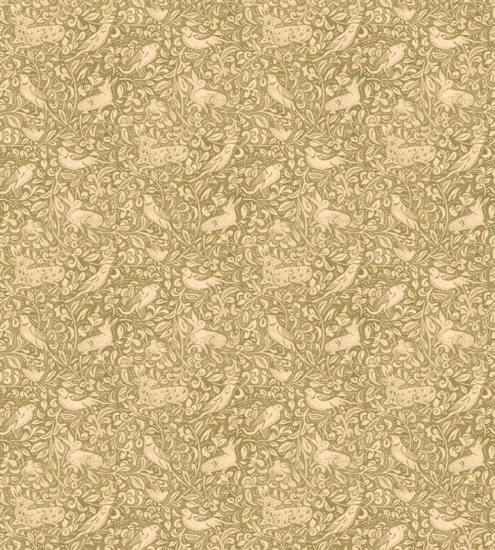 Hedgerow Wallpaper by Mulberry Home Moss