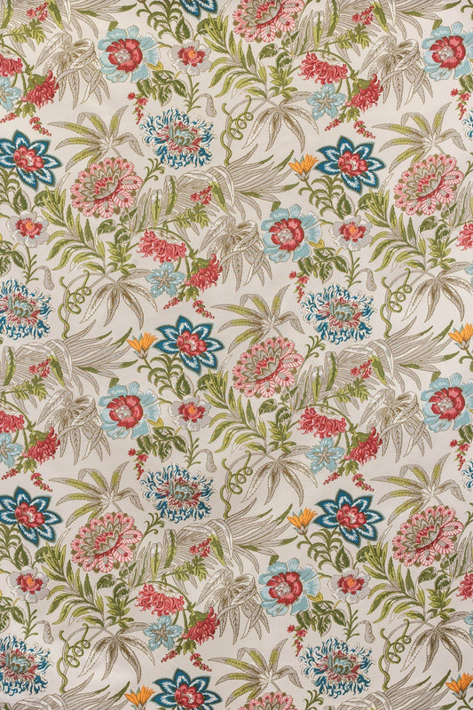 Hemingford Fabric by Jean Monro in Teal