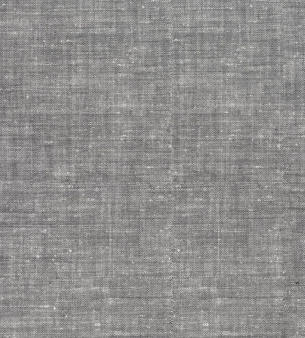 Hemp Vinyl Wallpaper by Christopher Farr Cloth Coal