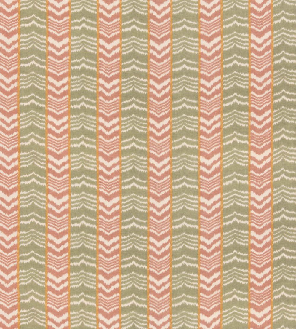 Henley Fabric by GP & J Baker Red/Green