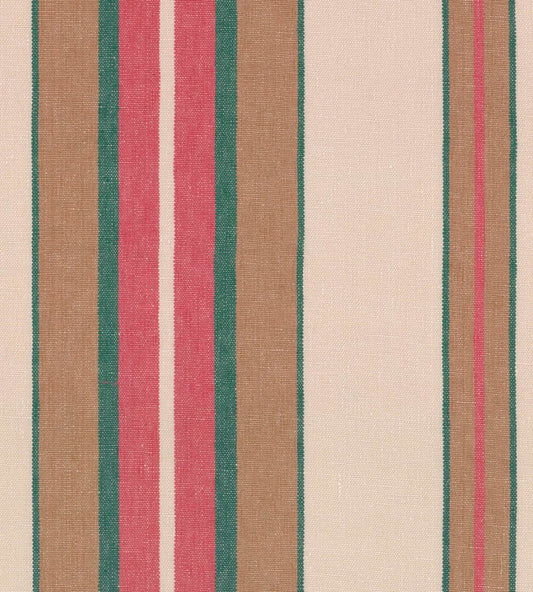 Herina Stripe Fabric by MINDTHEGAP Brown