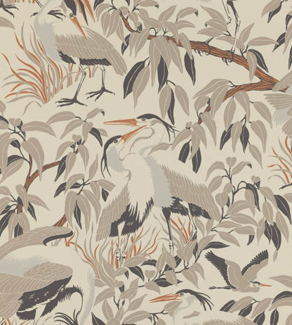Herons Wallpaper by Langelid Von Bromssen Trench Coat