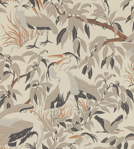 Herons Wallpaper by Langelid Von Bromssen Trench Coat
