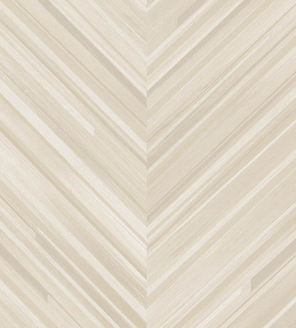 Herringbone Wallpaper by Eijffinger Cream/White