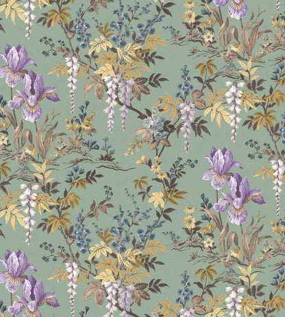 Hestia Wallpaper by Woodchip & Magnolia Garlic Green