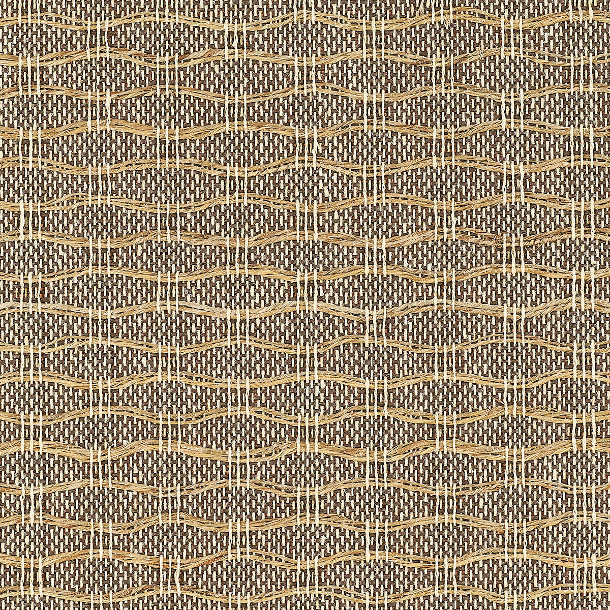 High Tide Grasscloth Wallpaper by Phillip Jeffries in Carmel Brown (PJ 28106)