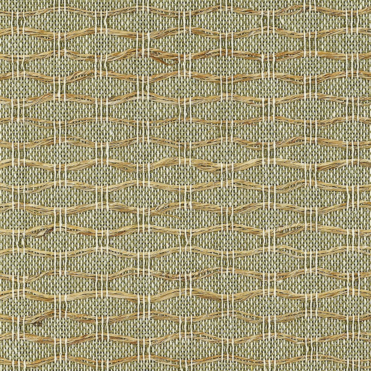 High Tide Grasscloth Wallpaper by Phillip Jeffries in Seafern Green (PJ 28102)