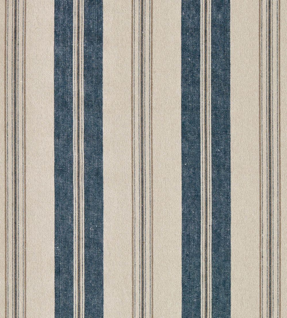 Highgrove Stripe Fabric by Sanderson Jodhpur Blue