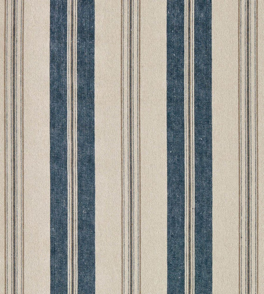 Highgrove Stripe Fabric by Sanderson Jodhpur Blue