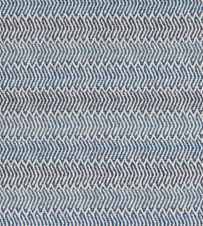 Himba Performance Fabric by Christopher Farr Cloth Blue