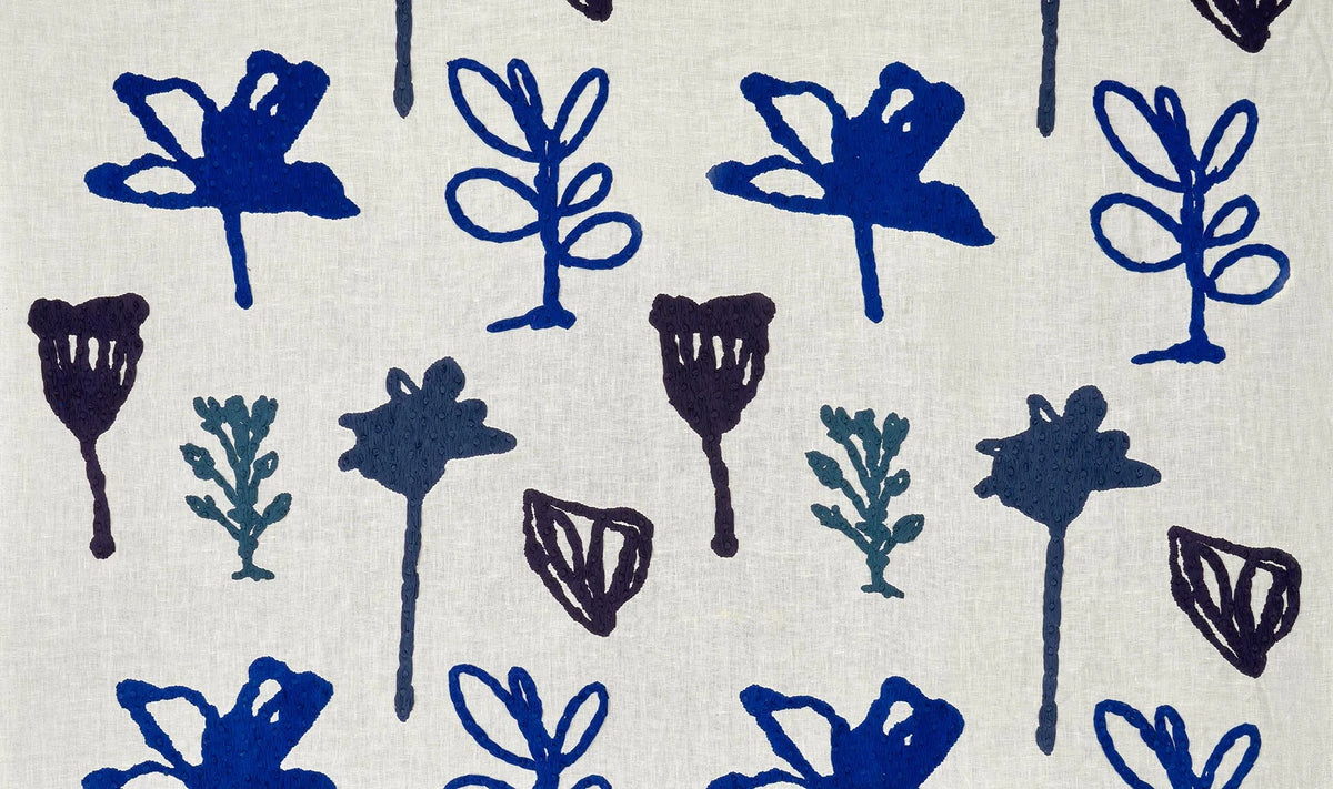 Hitachi Fabric by Pierre Frey in Indigo (F3805001)