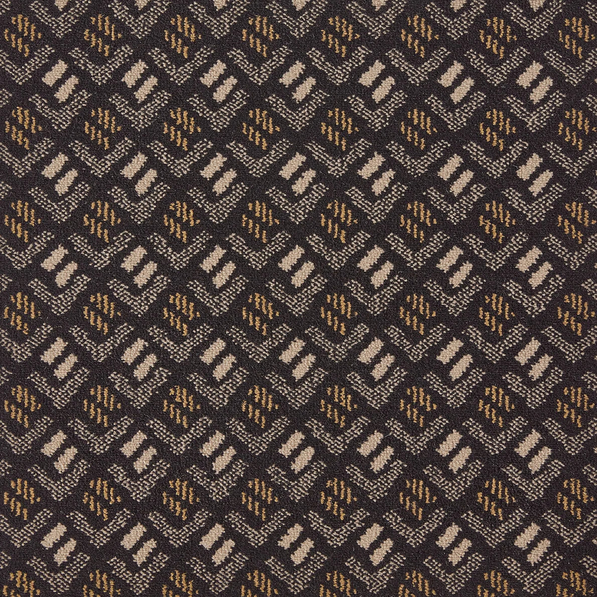 Hoggar 2 Rug by Le Manach in Noir/Sable (LT129001)
