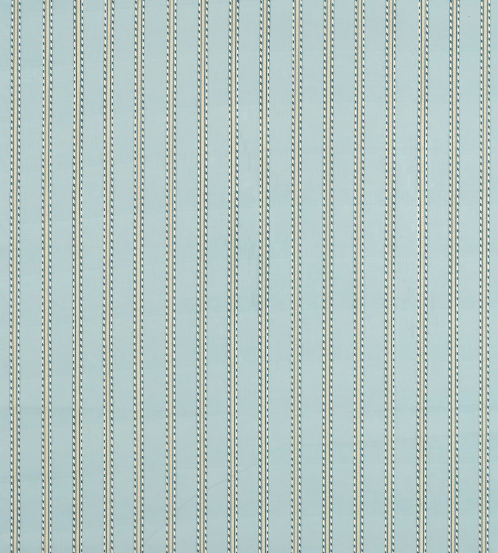 Holland Park Stripe Outdoor Fabric by Morris & Co Mineral Blue