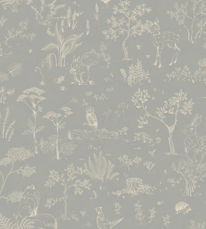 Hollie Wallpaper by Sandberg Misty Blue