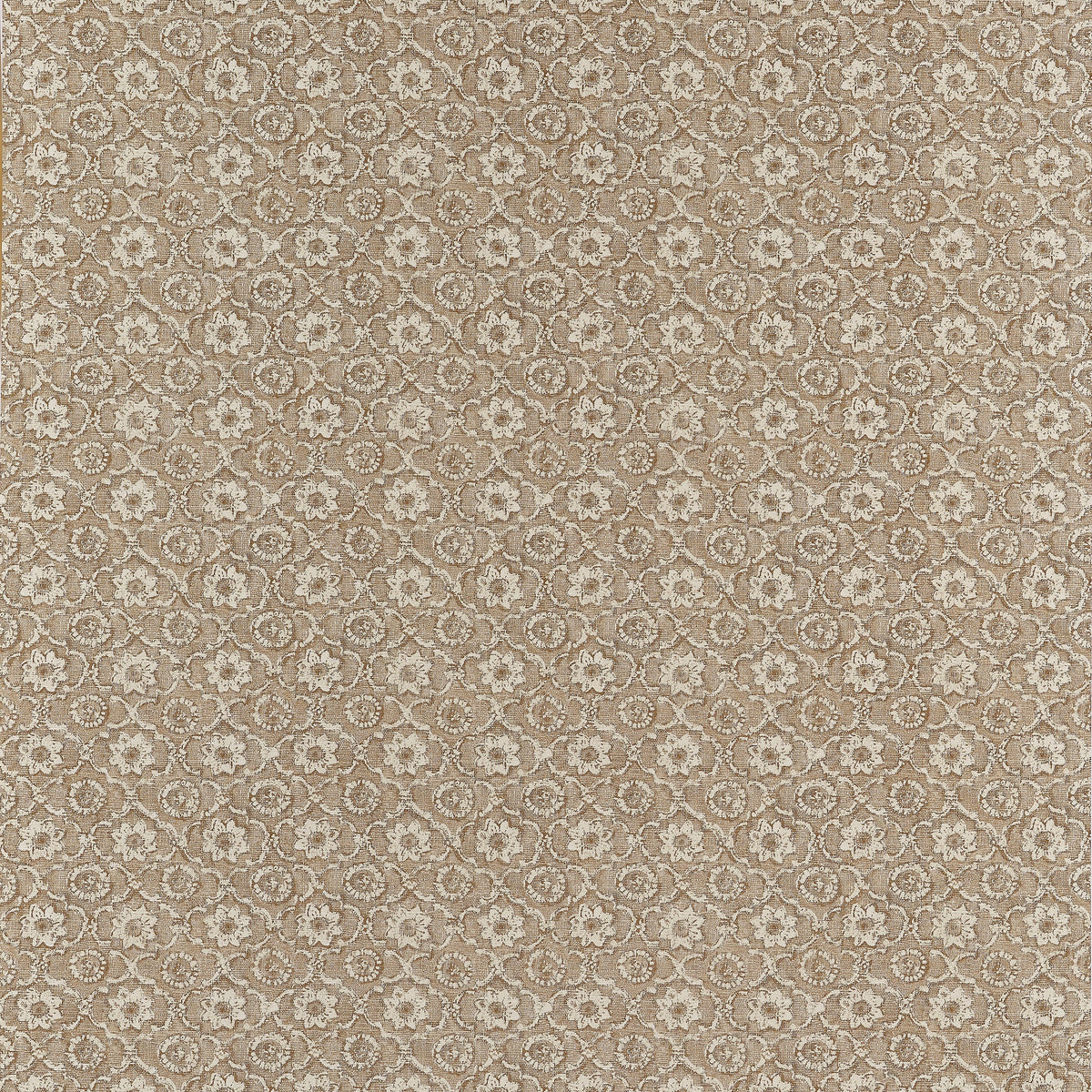 Holly Trellis Wallpaper by Anna French in Beige (AT16126)