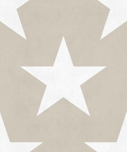 Hollywood wallpaper by Coordonné in Beige, flat pattern view