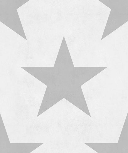 Hollywood wallpaper by Coordonné in Grey, flat pattern view