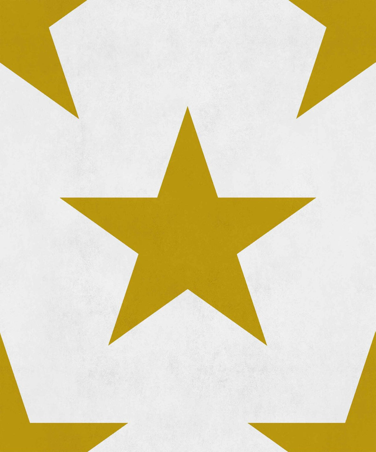 Hollywood wallpaper by Coordonné in Mustard, flat pattern view